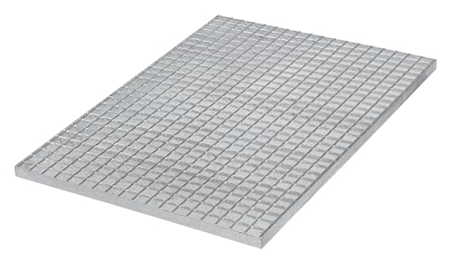 Gitterrost L-800 B-1000 mm | 30x2 mm Gitterroststufe verzinkt Lichtgitterrost Podest Treppenstufen Gitterrost L-800 B-1000 mm | 30x2 mm Gitterroststufe verzinkt Lichtgitterrost Podest Treppenstufen von RESKRAT