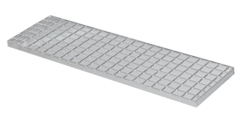 Gitterrost L-800 B-250 mm | 30x2 mm Gitterroststufe verzinkt Lichtgitterrost Podest Treppenstufen Gitterrost L-800 B-250 mm | 30x2 mm Gitterroststufe verzinkt Lichtgitterrost Podest Treppenstufen von RESKRAT