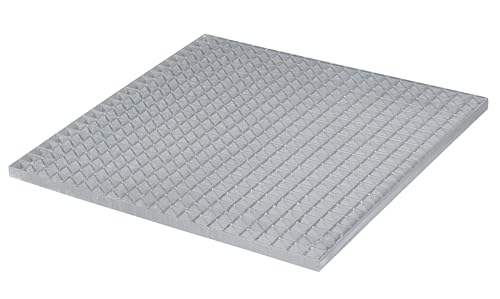 Gitterrost L-800 B-800 mm | 30x2 mm Gitterroststufe verzinkt Lichtgitterrost Podest Treppenstufen Gitterrost L-800 B-800 mm | 30x2 mm Gitterroststufe verzinkt Lichtgitterrost Podest Treppenstufen von RESKRAT