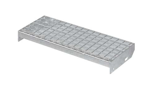 Metallstufe 600x240 mm | 30x2 mm | Maschenweite 34x38 | verzinkt Gitterroststufen Treppenstufen Metall Stufe Metallstufe 600x240 mm | 30x2 mm | Maschenweite 34x38 | verzinkt Gitterroststufen Treppenstufen Metall Stufe von RESKRAT
