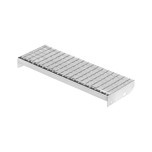 Metallstufe 700x240 mm | 25x2 mm | Maschenweite 34x38 | verzinkt Gitterroststufen Treppenstufen Metall Stufe Metallstufe 700x240 mm | 25x2 mm | Maschenweite 34x38 | verzinkt Gitterroststufen Treppenstufen Metall Stufe von RESKRAT