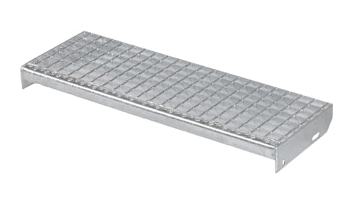 Metallstufe 800x270 mm | 30x2 mm | Maschenweite 34x38 | verzinkt Gitterroststufen Treppenstufen Metall Stufe Metallstufe 800x270 mm | 30x2 mm | Maschenweite 34x38 | verzinkt Gitterroststufen Treppenstufen Metall Stufe von RESKRAT