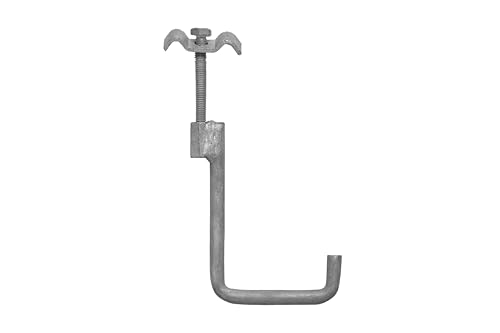 Montagehaken Hakenhalter für U-Profil | 120mm | Befestigungsmaterial | Halterung | verzinkt Montagehaken, Aufhängehaken | 1 Stück Montagehaken Hakenhalter für U-Profil | 120mm | Befestigungsmaterial | Halterung | verzinkt Montagehaken, Aufhängehaken | 1 Stück von RESKRAT