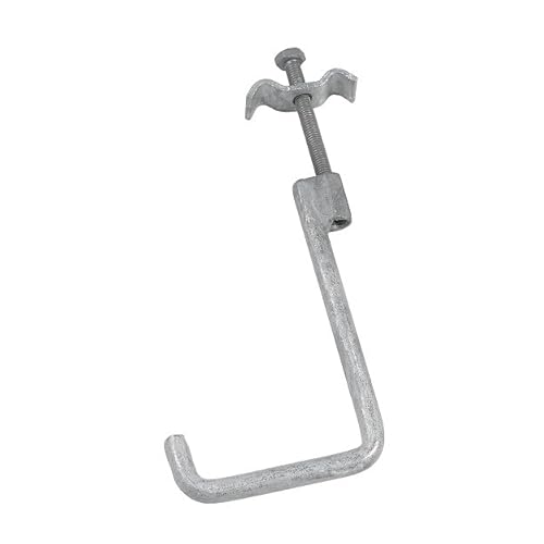 Montagehaken Hakenhalter für U-Profil | 140mm | Befestigungsmaterial | Halterung | verzinkt Montagehaken, Aufhängehaken | 1 Stück Montagehaken Hakenhalter für U-Profil | 140mm | Befestigungsmaterial | Halterung | verzinkt Montagehaken, Aufhängehaken | 1 Stück von RESKRAT