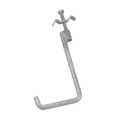 Montagehaken Hakenhalter für U-Profil | 160mm | Befestigungsmaterial | Halterung | verzinkt Montagehaken, Aufhängehaken | 1 Stück Montagehaken Hakenhalter für U-Profil | 160mm | Befestigungsmaterial | Halterung | verzinkt Montagehaken, Aufhängehaken | 1 Stück von RESKRAT