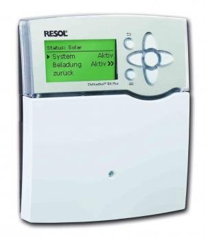 Solarsteuerung Resol DeltaSol BX Plus (inkl. 5 PT1000 Fühlern - 2 x FKP6 - 3 x FRP6) - Komplettpaket von RESOL