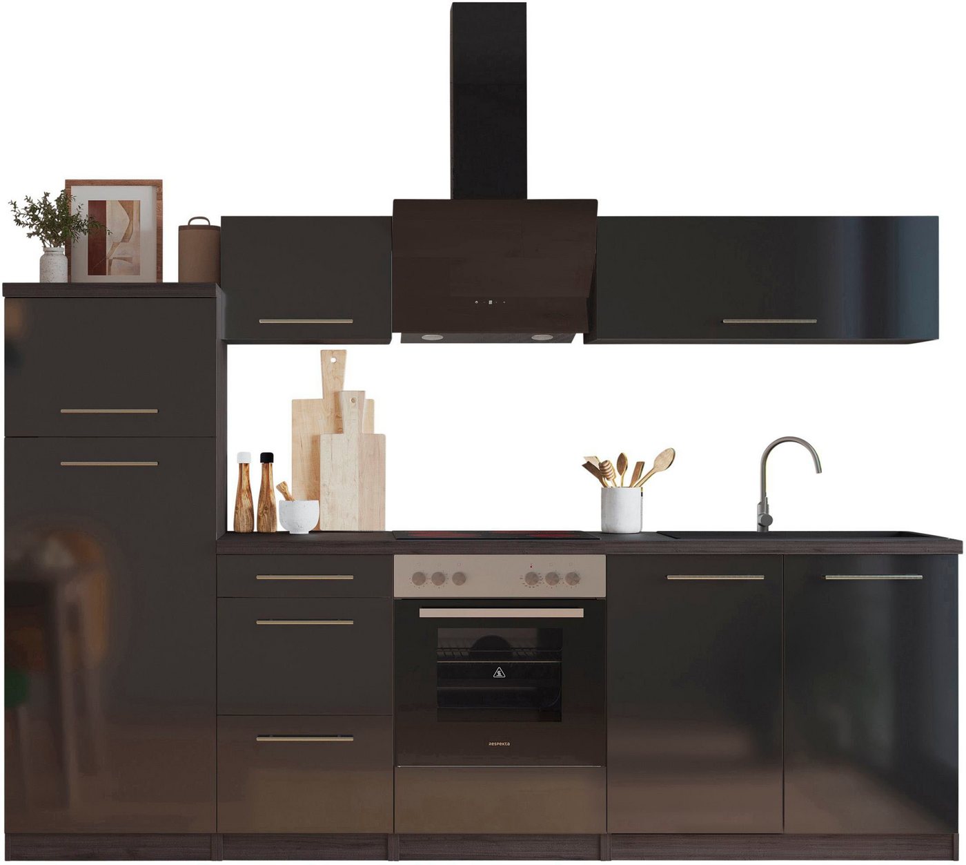 RESPEKTA Küche Amanda, Breite 270 cm, mit Soft-Close, exklusiver Konfiguration für OTTO von RESPEKTA