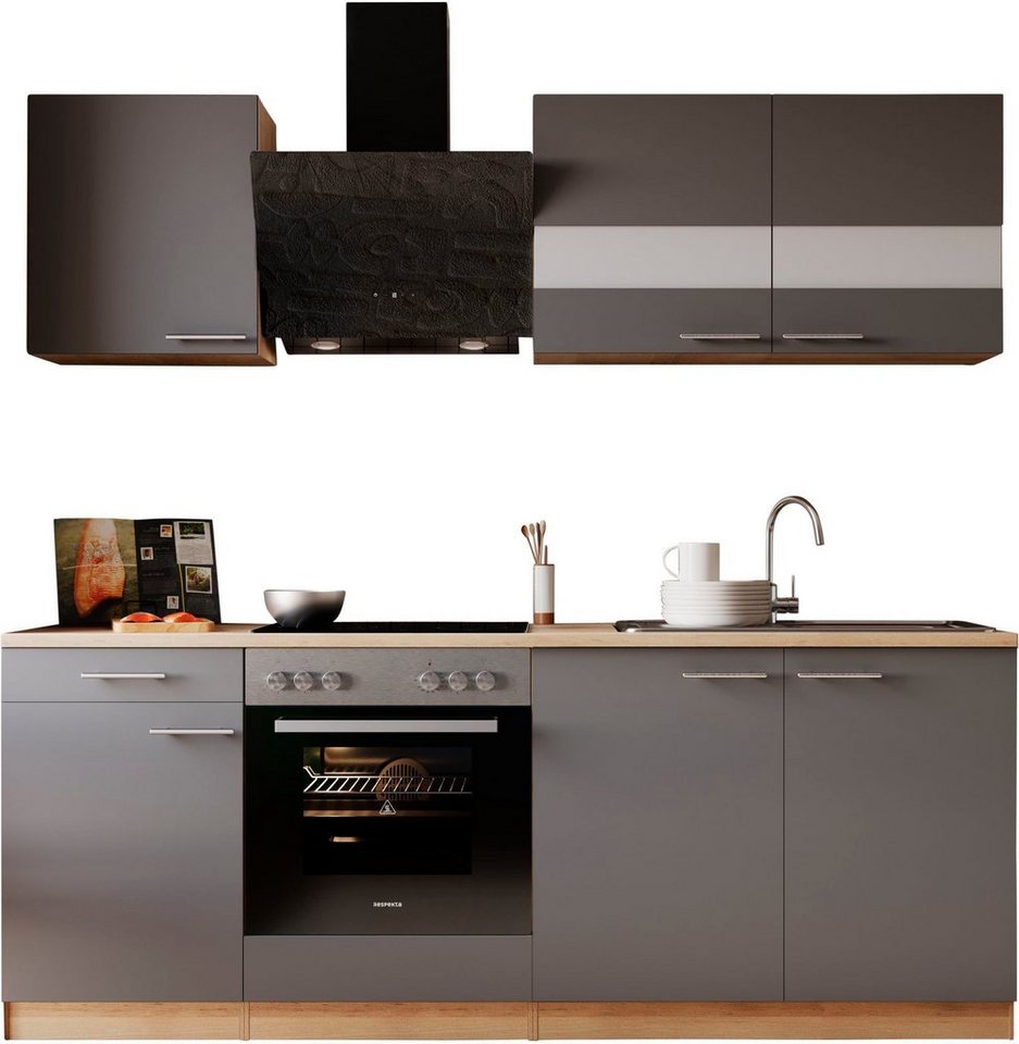 RESPEKTA Küche Merle, Breite 210 cm, mit Soft-Close, in exklusiver Konfiguration für OTTO von RESPEKTA