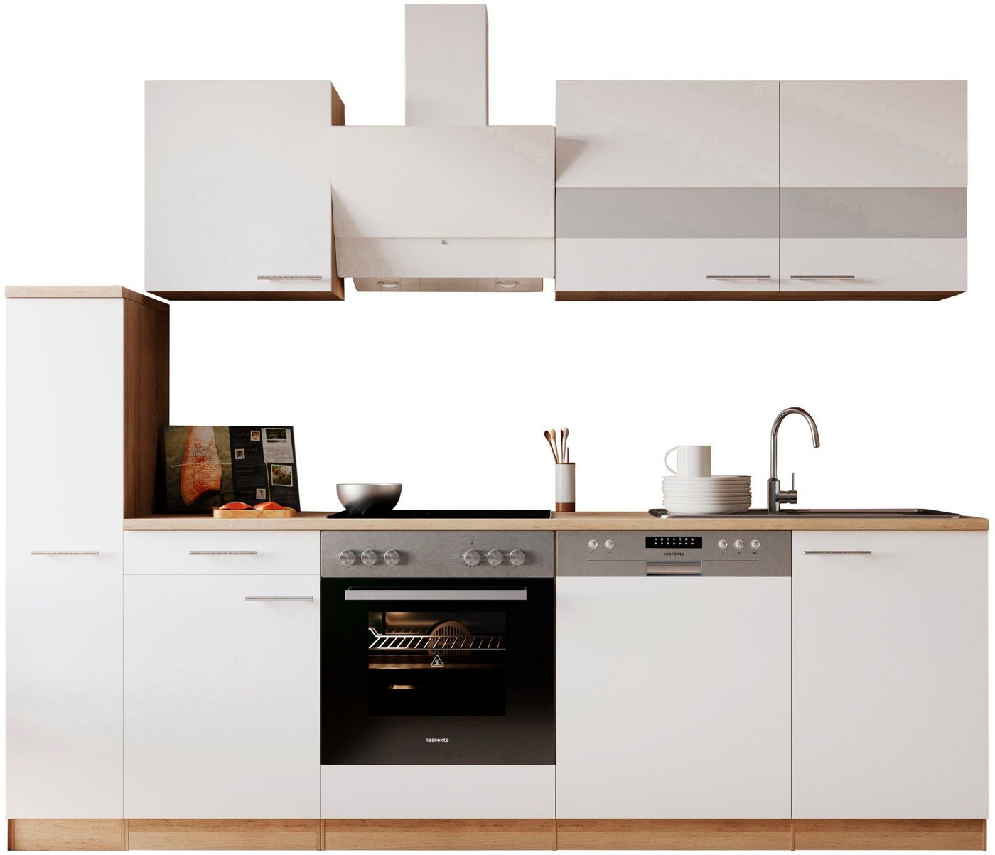 RESPEKTA Küche Merle, Breite 250 cm, mit Soft-Close, in exklusiver Konfiguration für OTTO von RESPEKTA