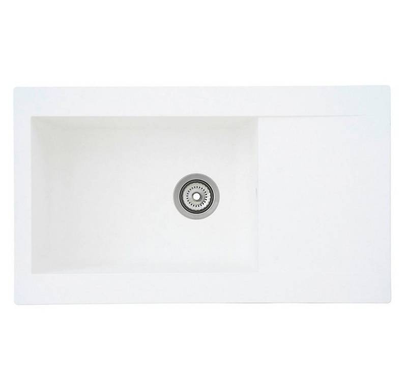 RESPEKTA Küchenspüle Respekta Einbauspüle Denver 86x50x20 cm, weiss RESPEKTA Küchenspüle Respekta Einbauspüle Denver 86x50x20 cm, weiss von RESPEKTA