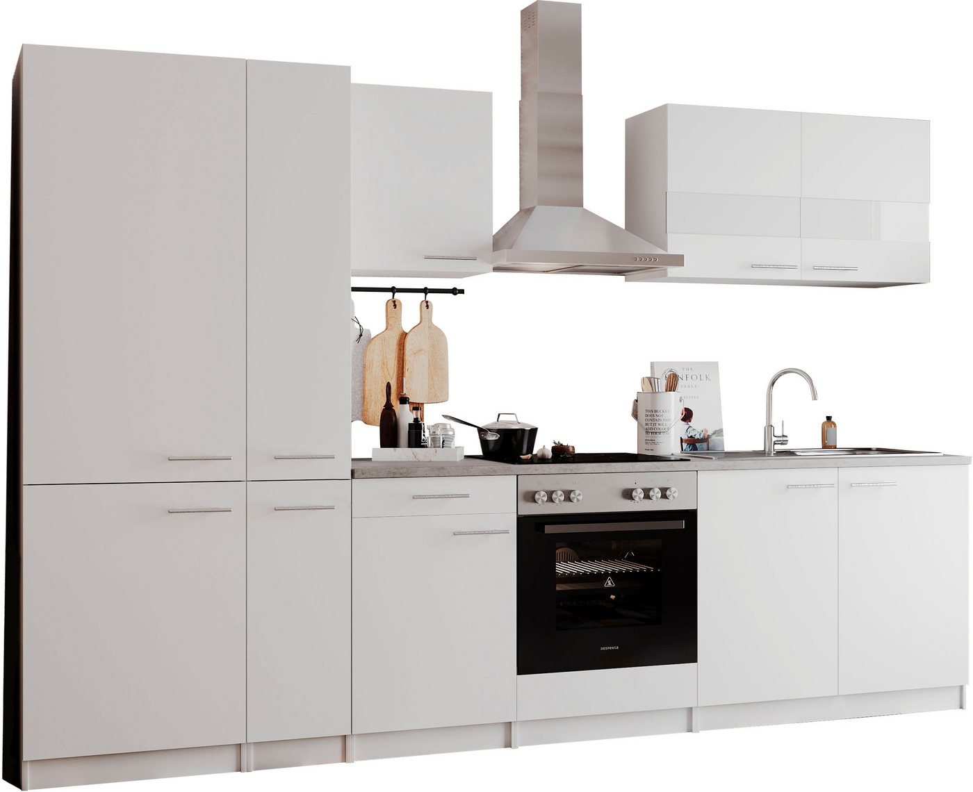 RESPEKTA Küchenzeile Malia, Breite 300 cm, mit Soft-Close, in exklusiver Konfiguration für OTTO von RESPEKTA