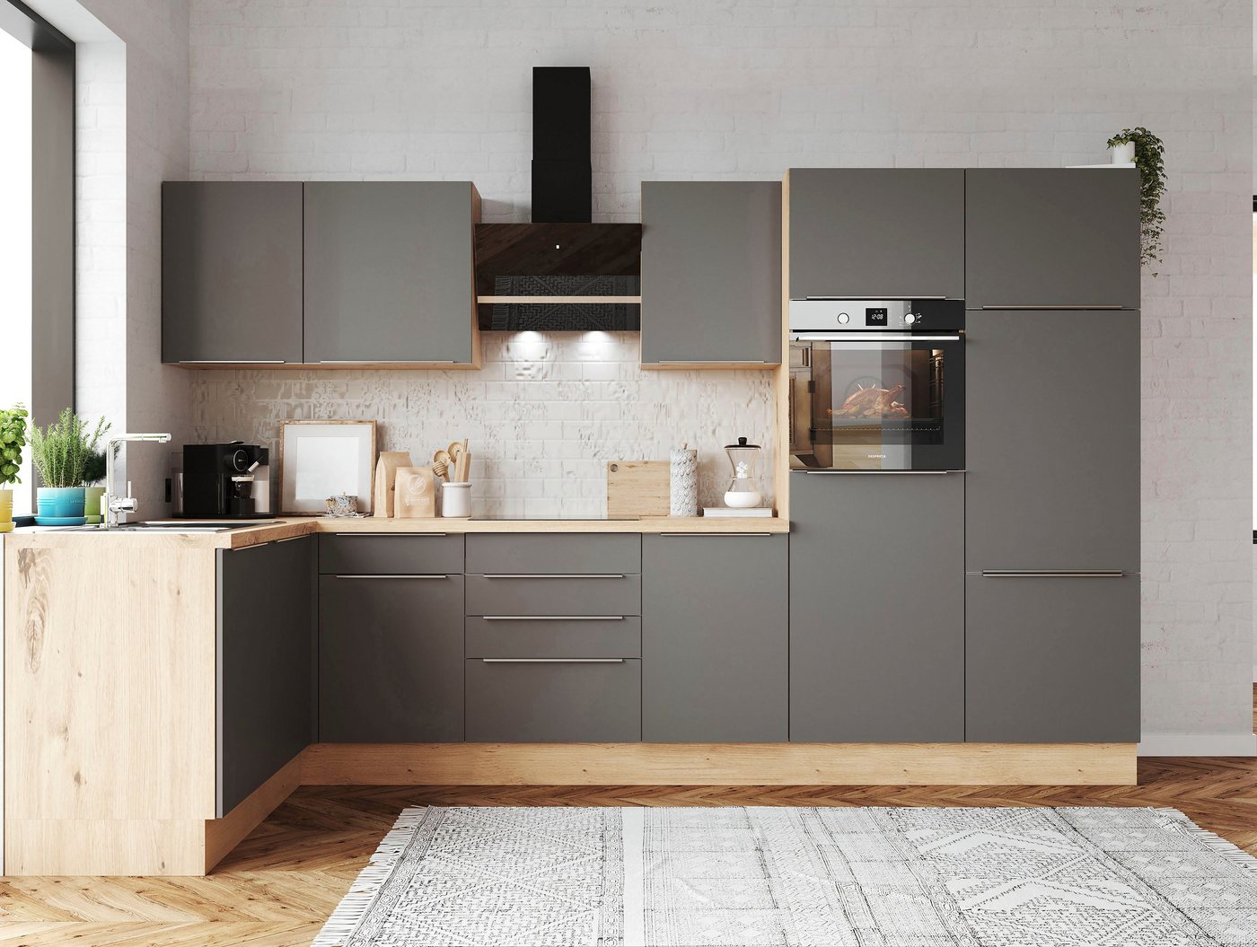 RESPEKTA Küchenzeile Safado aus der Serie Marleen, Breite 340 cm, mit Soft-Close, in exklusiver Konfiguration für OTTO von RESPEKTA