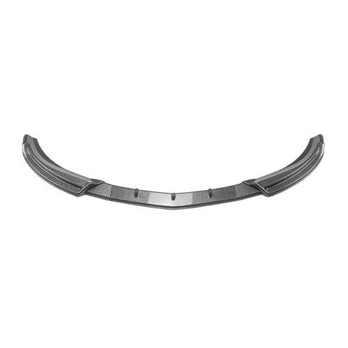 RESPUNEKBAH Auto Front Spoiler Lippe Kinn Unteren Splitter Klinge Für C Klasse W204 Basis Version 2007-2010 Frontlippe Frontspoiler(Carbon Fiber Look) von RESPUNEKBAH