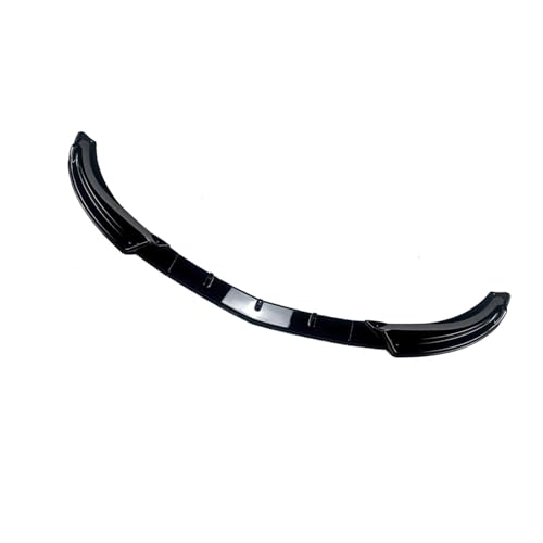 RESPUNEKBAH Auto Front Spoiler Lippe Kinn Unteren Splitter Klinge Für C Klasse W204 Basis Version 2007-2010 Frontlippe Frontspoiler(Glossy Black) von RESPUNEKBAH