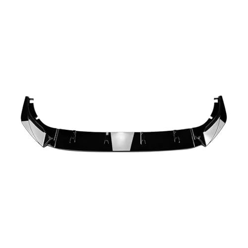 RESPUNEKBAH Auto Front Stoßstange Lip Spoiler Protector Untere Klinge Splitter Für VW Für Golf 8 MK8 Standard Edition Pro 2020-2024 Frontlippe Frontspoiler(Glossy Black) von RESPUNEKBAH