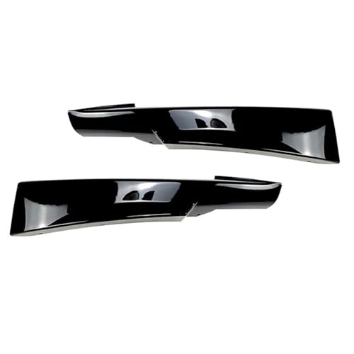 RESPUNEKBAH Auto Frontstoßstange Lip Splitter Diffusor Body Kits Spoiler Guard Protector Für 3er E90 E91 LCI Sport 2009-2012 Frontlippe Frontspoiler(Gloss Black Splitter) von RESPUNEKBAH