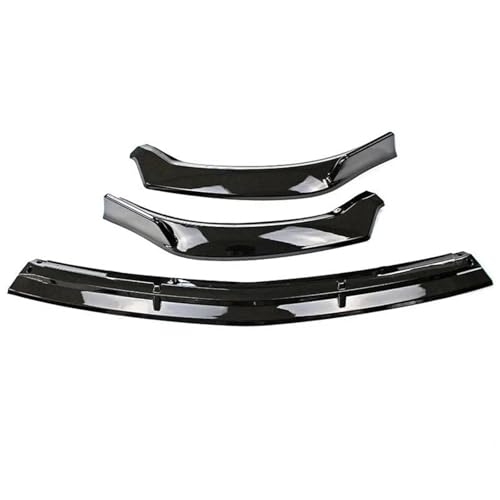 RESPUNEKBAH Frontlippe Stoßfängerschutz Schutzabdeckung Unterer Spoilerdiffusor Für Für A-Klasse W177 V177 2018-2023 Frontlippe Frontspoiler(Gloss Black) von RESPUNEKBAH