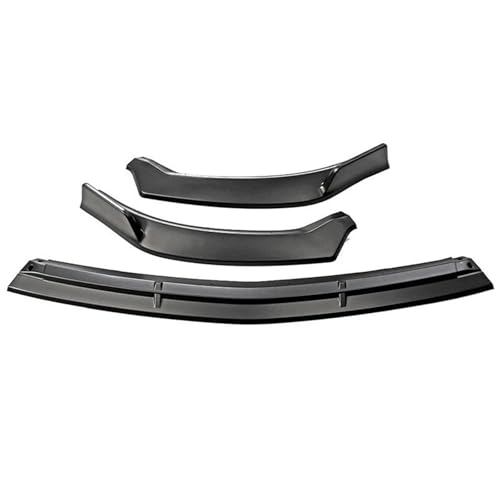 RESPUNEKBAH Frontlippe Stoßfängerschutz Schutzabdeckung Unterer Spoilerdiffusor Für Für A-Klasse W177 V177 2018-2023 Frontlippe Frontspoiler(Matte Black) von RESPUNEKBAH