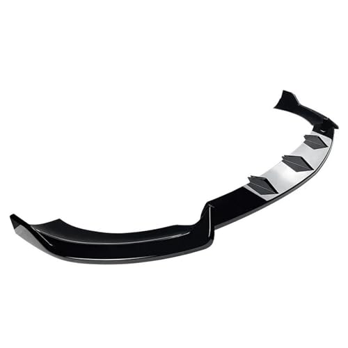 RESPUNEKBAH Frontschürze Lip Splitter Spoiler Spoiler Für Für E-Klasse W213 E200 E220 E300 E63 AMG 2016 2017 2018 2019 2020 Frontlippe Frontspoiler(Gloss Black) von RESPUNEKBAH