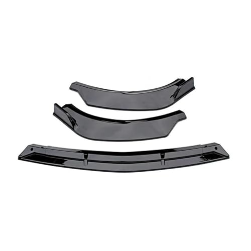 RESPUNEKBAH Frontschürze Spoiler Lip Refit Kinn Splitter Diffusor Klinge Für Für E Klasse W213 E200 E260 E300 2016-2020 Frontlippe Frontspoiler(Gloss Black) von RESPUNEKBAH