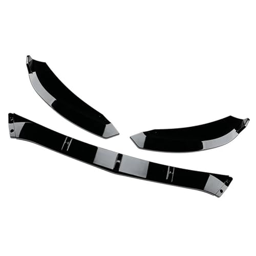 RESPUNEKBAH Frontspoilerlippe Splitter Diffusor Tuning Für Für C-Klasse W205 C180 C200 C260 AMG 2015–2018 Frontlippe Frontspoiler(Glossy Black) von RESPUNEKBAH