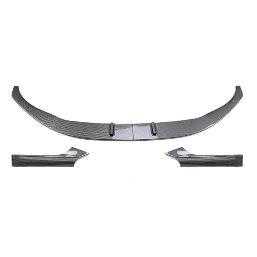 RESPUNEKBAH Frontstoßstange Lip Splitter Auto Canard Spoiler Body Kits Für 2er F22 F23 M235i M240i 220i 228i 230i Sport 2014-2021 Frontlippe Frontspoiler(Carbon Look) von RESPUNEKBAH