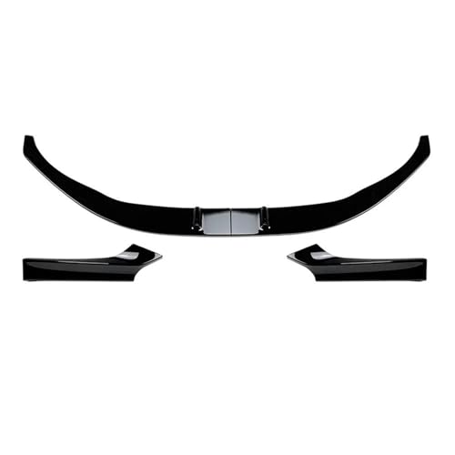 RESPUNEKBAH Für 2er F22 F23 220i 220d 230i M240i Sport 2015 2016 2017 2018 2019 Frontstoßstange Splitter Lip Diffusor Schutz Frontlippe Frontspoiler(Glossy Black) von RESPUNEKBAH