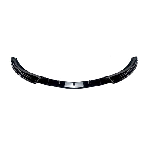 RESPUNEKBAH Für C Klasse W204 Basis Version 2007-2010 Auto Front Spoiler Lippe Kinn Unteren Splitter Klinge Frontlippe Frontspoiler(Glossy Black) von RESPUNEKBAH