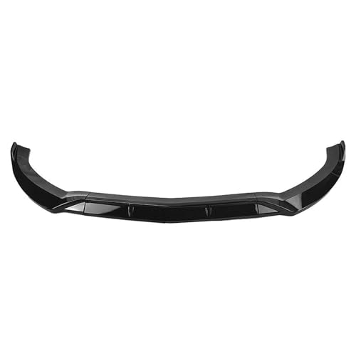 RESPUNEKBAH Für Für C Klasse W205 Sport 2015 2016 2017 2018 Auto Front Stoßstange Spoiler Lip Unteren Splitter Schutz Streifen Frontlippe Frontspoiler(Glossy Black) von RESPUNEKBAH