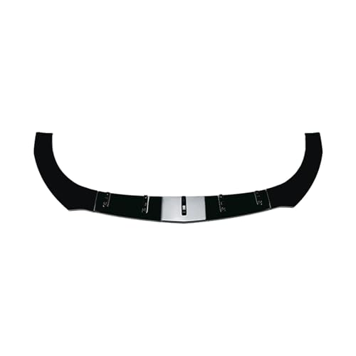 RESPUNEKBAH Für Für CLA Klasse C118 X118 AMG 2020-2023 Auto Front Spoiler Lip Splitter Trim Unteren Schutz Klinge Frontlippe Frontspoiler(Glossy Black) von RESPUNEKBAH