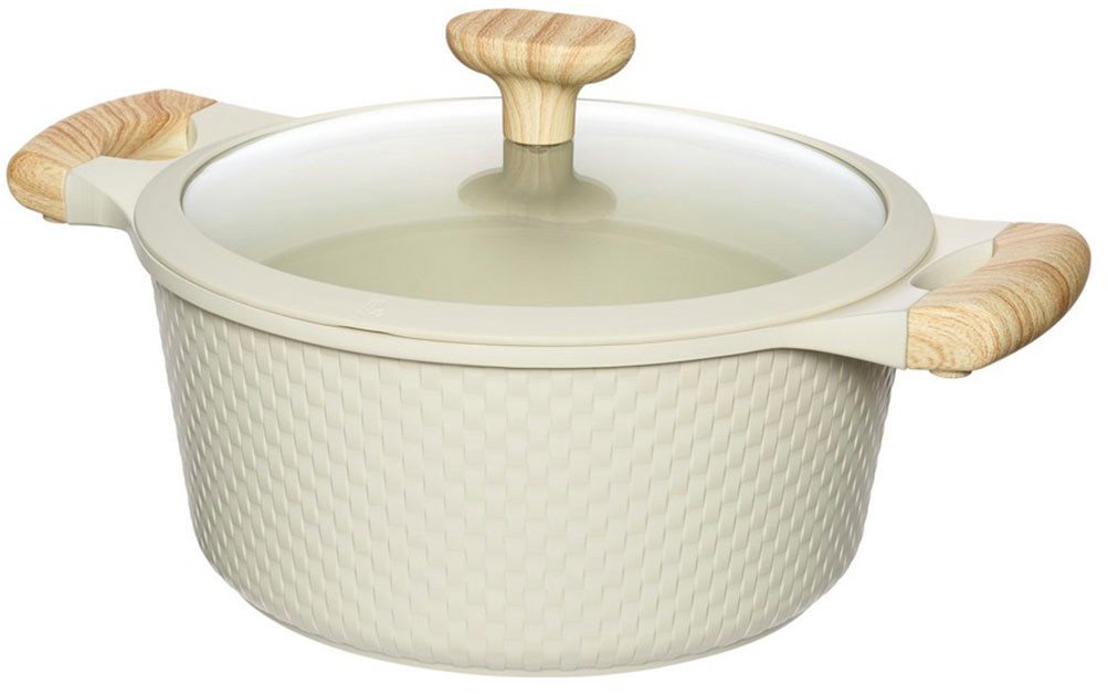 RESTO Kitchenware Bratentopf Ran, Kochtopf antihaftbeschichtet und spülmaschinenfest, Aluminiumguss (2-tlg), Geeignet für alle Herdarten, auch Induktion, im Geschenkkarton von RESTO Kitchenware