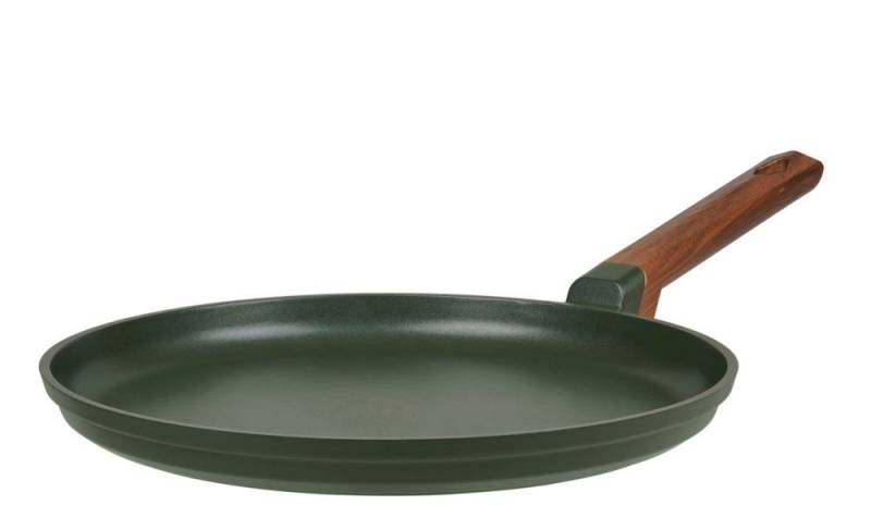 RESTO Kitchenware Crêpepfanne Sadr, Pfankuchenpfanne langlebig und spülmaschinenfest, Aluminiumguss (1-tlg), Innere Queenhome-Antihaftbeschichtung für mehr Widerstandsfähigkeit von RESTO Kitchenware