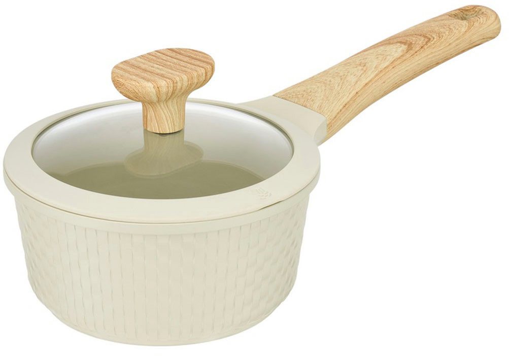 RESTO Kitchenware Kasserolle Ran, Kochtopf antihaftbeschichtet und spülmaschinenfest, Aluminiumguss (2-tlg), Geeignet für alle Herdarten, auch Induktion, im Geschenkkarton von RESTO Kitchenware