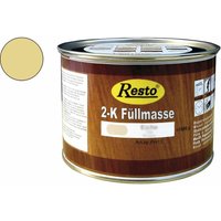 2K Füllmasse inkl. Härter Holz-Spachtelmasse lackierbar 500 g Eiche hell - Resto 2K Füllmasse inkl. Härter Holz-Spachtelmasse lackierbar 500 g Eiche hell - Resto von RESTO