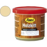 Holzkitt ReparaturpasteSpachtelmasse lackierbar Esche/Fichte 200 g - Resto von RESTO