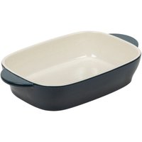 Resto - Rechteckige Backform (grau, 163x53x273 mm, Keramikform, spülmaschinenfest) von RESTO