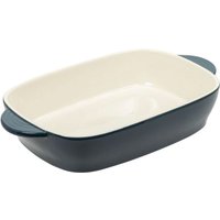 Resto - Rechteckige Backform (grau, 200x63x330 mm, Keramikform, spülmaschinenfest) von RESTO