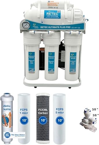 Umkehr-Osmoseanlage 1000 GPD Ultimate PLUS Basic direct flow kein Tank nötig Umkehrosmosewasserfilter Wasserfilter Trinkwasser Umkehrosmose Reverse Osmosis Umkehr-Osmoseanlage 1000 GPD Ultimate PLUS Basic direct flow kein Tank nötig Umkehrosmosewasserfilter Wasserfilter Trinkwasser Umkehrosmose Reverse Osmosis von RETEC