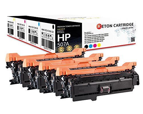 4 Original Reton Toner kompatibel zu CE400X CE400A CE401A CE402A CE403A für HP Laserjet Enterprise 500 Color M551dn M551n M551xh M575dn M575f M575c M570dn M570dw 4 Original Reton Toner kompatibel zu CE400X CE400A CE401A CE402A CE403A für HP Laserjet Enterprise 500 Color M551dn M551n M551xh M575dn M575f M575c M570dn M570dw von RETON CARTRIDGE