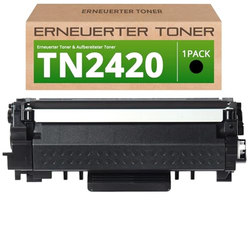 Original Reton Toner | 50% höhere Reichweite | kompatibel zu Brother TN-2420 für Brother DCP-L2510D DCPL-2530DW DCP-L2550DN HL L2310D L2350DW L2370DN L2375DW MFC L2710DW L2730DW L2750DW von RETON CARTRIDGE