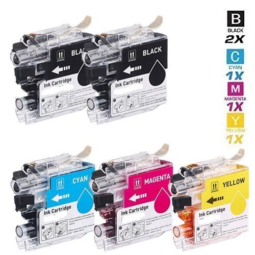 RETON 5 Druckerpatronen kompatibel zu Brother LC-3217 für Brother MFC-J5330DW, MFC-J5335DW, MFC-J5530DW, MFC-J5730DW, MFC-J5930DW, MFC-J6530DW, MFC-J6930DW, MFC-J6935DW von RETON