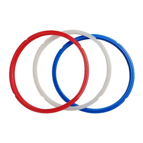 Dichtungsringe aus Silikon für 3qt 5qt 6qt 8qt Modelle Ersatz-Silikondichtungsringe 3 Stück von RETUOLWAG