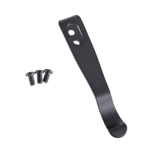 Edelstahl Back Clip Taschen Cutter Clip Tragen Klemme Taschen Clip für Falttaschen Cutter Zubehör Taschen Clip Werkzeug von RETUOLWAG