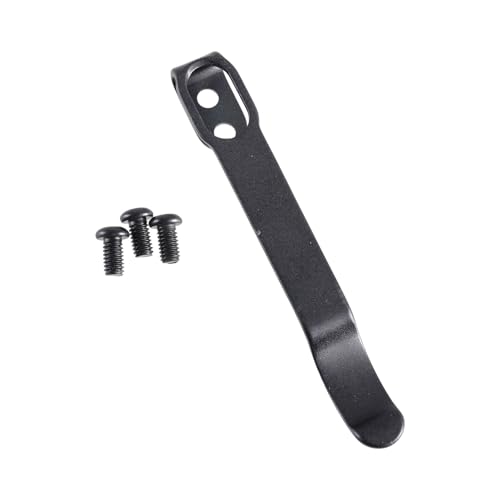 Edelstahl Back Clip Taschen Cutter Clip Tragen Klemme Taschen Clip für Falttaschen Cutter Zubehör Taschen Clip Werkzeug von RETUOLWAG