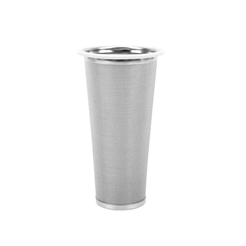 Edelstahl-Kaffeefilter für Kaltgebrüh-Kaffeemaschine, breite Öffnung, Glas, Fruchtgetränke, Heimbrauzubehör, kegelförmiger Filter von RETUOLWAG