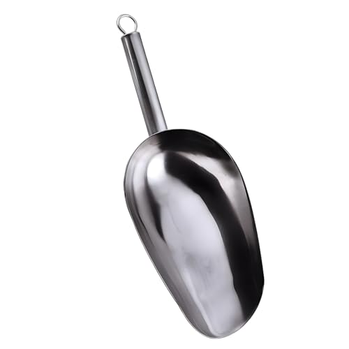 RETUOLWAG Edelstahlschaufel Zum Graben Eiskratzer Multifunktionales Gewürze Süßigkeitenmehlschaufel Resistantes Küchengadget Grabenwerkzeug RETUOLWAG Edelstahlschaufel Zum Graben Eiskratzer Multifunktionales Gewürze Süßigkeitenmehlschaufel Resistantes Küchengadget Grabenwerkzeug von RETUOLWAG