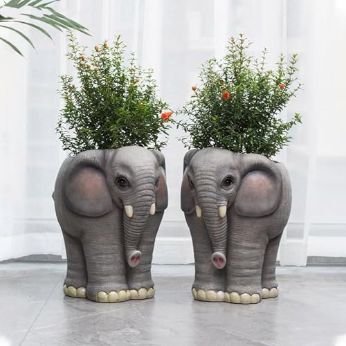 Elefantenblüten Töpfe Form Epoxidharzform Stifthalter Kerzenhalter Zement Pflanzer Silikonform Home Decorations Blumenform von RETUOLWAG