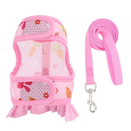 Kaninchenkabelbaum Und Leine Gehstautes Accessoire Karotten Themen Kabelbaum Für Haustiersicherheit Freien Freien Und des Leinens Set Einstellbar Kaninchenkabelbaum Und Leine Gehstautes Accessoire Karotten Themen Kabelbaum Für Haustiersicherheit Freien Freien Und des Leinens Set Einstellbar von RETUOLWAG