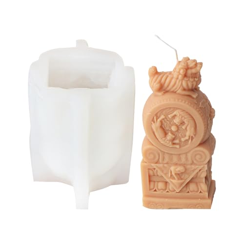 Kreative Ornament Formen Seife Formen Tierische Silikonkerzenform Epoxidharzformen Perfekt Für Seife Silikonkerkerform von RETUOLWAG