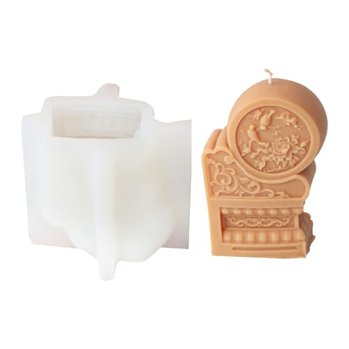 Kreative Ornament Formen Seife Formen Tierische Silikonkerzenform Epoxidharzformen Perfekt Für Seife Silikonkerkerform von RETUOLWAG